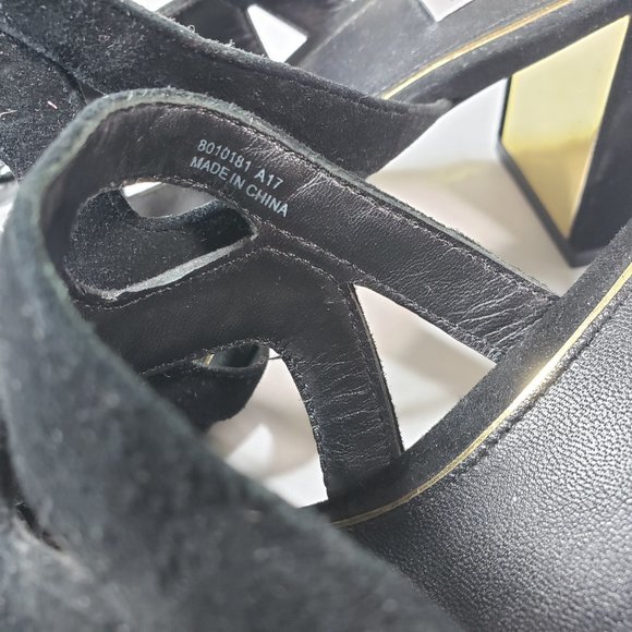 Rachel Zoe Womens Open Toe Block Heel Sz 9.5 - Picture 2 of 7